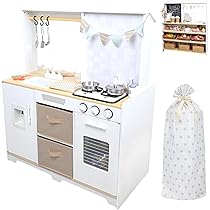 Amazon | [Rocotto] ままごと キッチン リバーシブル 木製